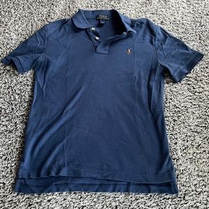 Navy Blue Boys Polo Shirt
